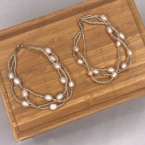 Freshwater Pearl Bracelet Set